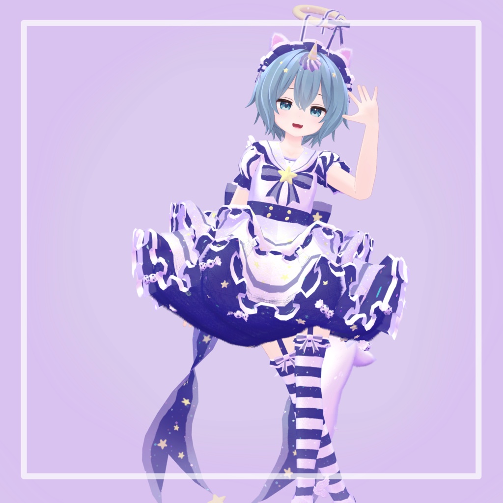 【複数アバター対応】Cosmic☆CandyUnicorn