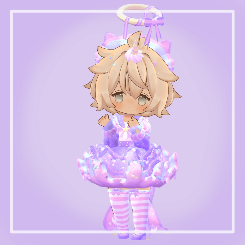 【複数アバター対応】Cosmic☆CandyUnicorn