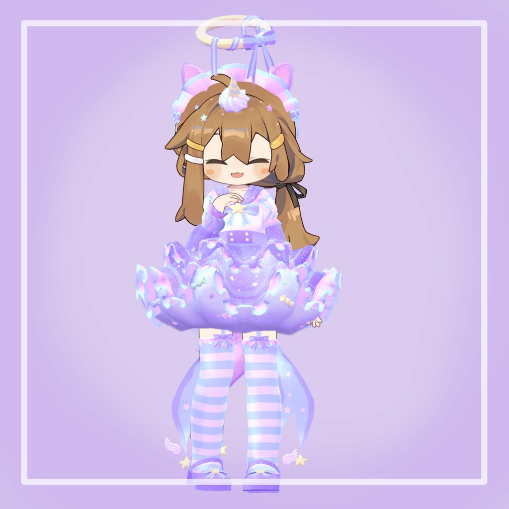 【複数アバター対応】Cosmic☆CandyUnicorn