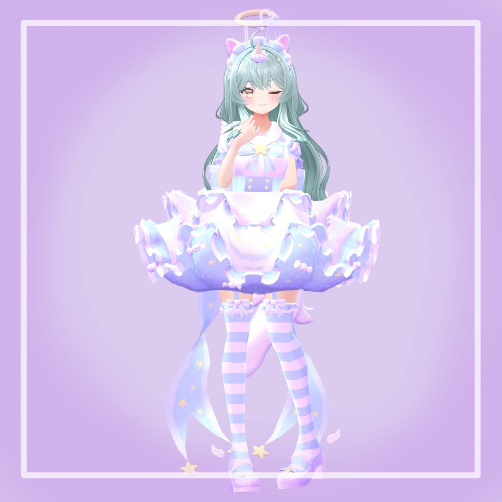 【複数アバター対応】Cosmic☆CandyUnicorn