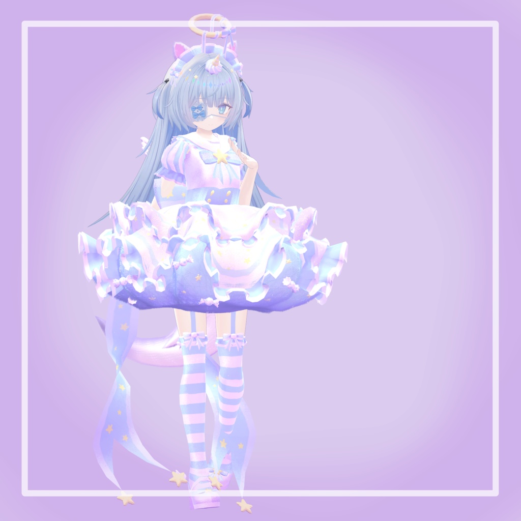 【複数アバター対応】Cosmic☆CandyUnicorn