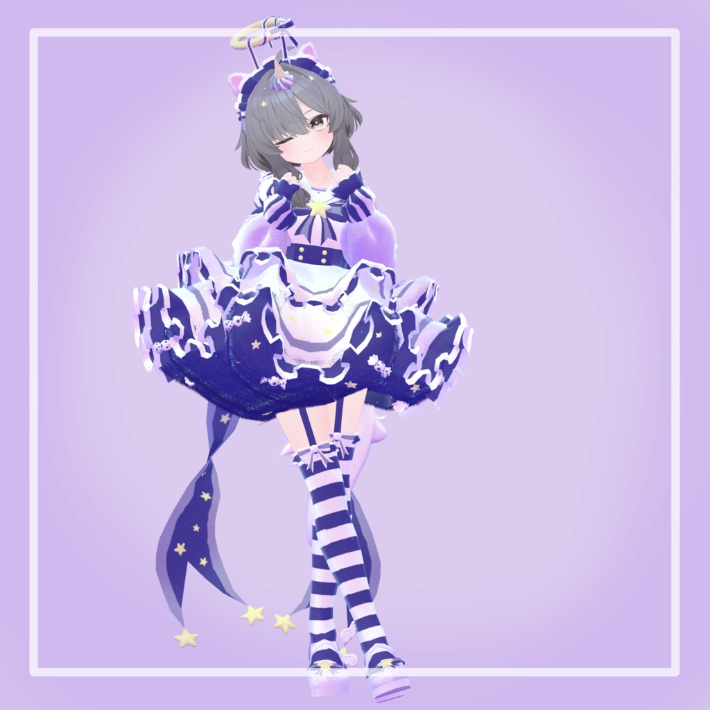 【複数アバター対応】Cosmic☆CandyUnicorn