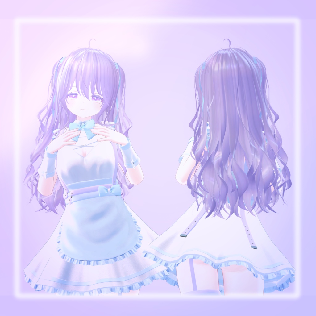 くるふわハーフツイン【汎用】