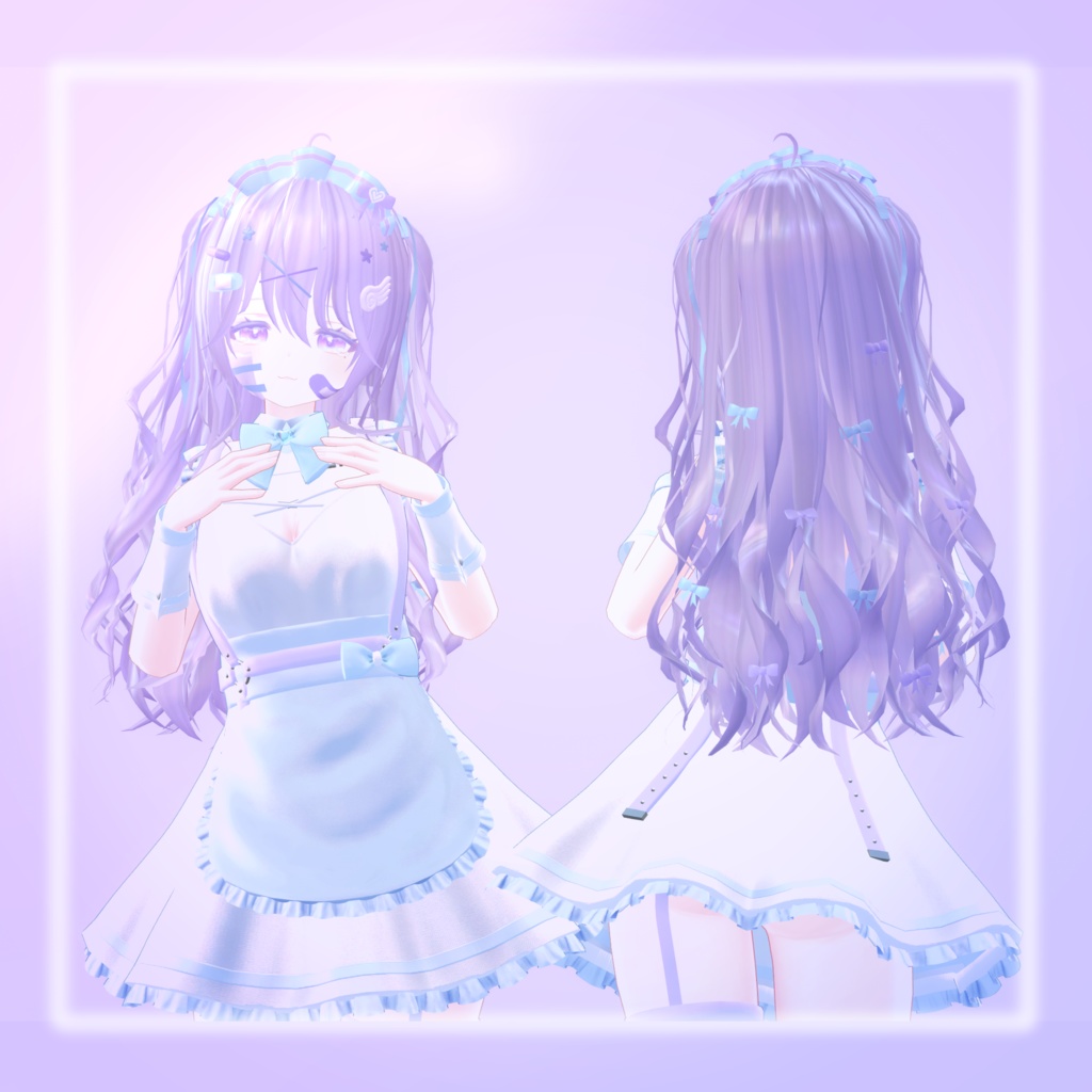 くるふわハーフツイン【汎用】