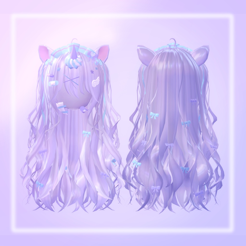 くるふわハーフツイン【汎用】