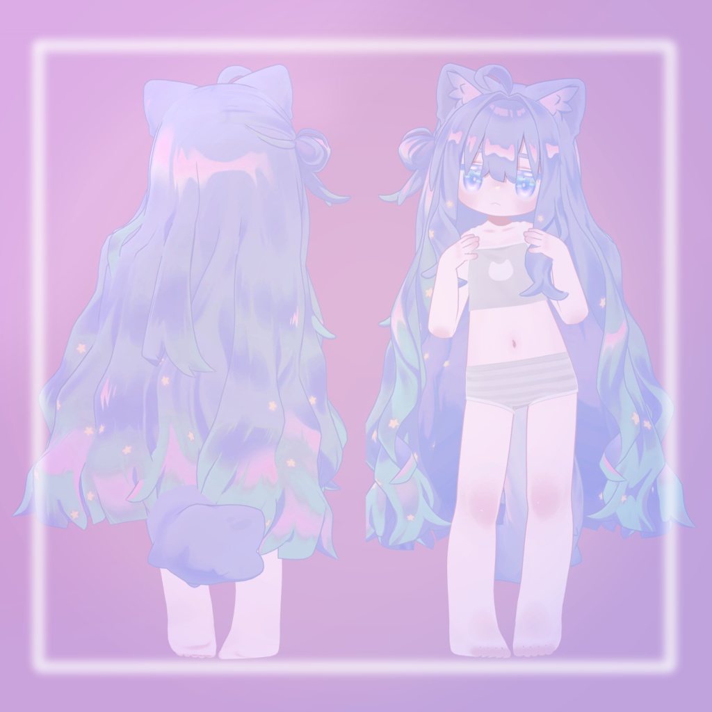 【キプフェル対応】milly sky【アイテクスチャ+おまけ】