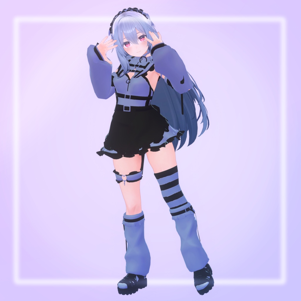 【13アバター対応】えんじぇりっくじゃーじ【天使界隈水着】