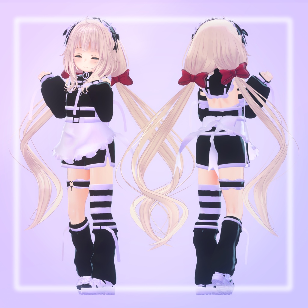 【13アバター対応】えんじぇりっくじゃーじ【天使界隈水着】