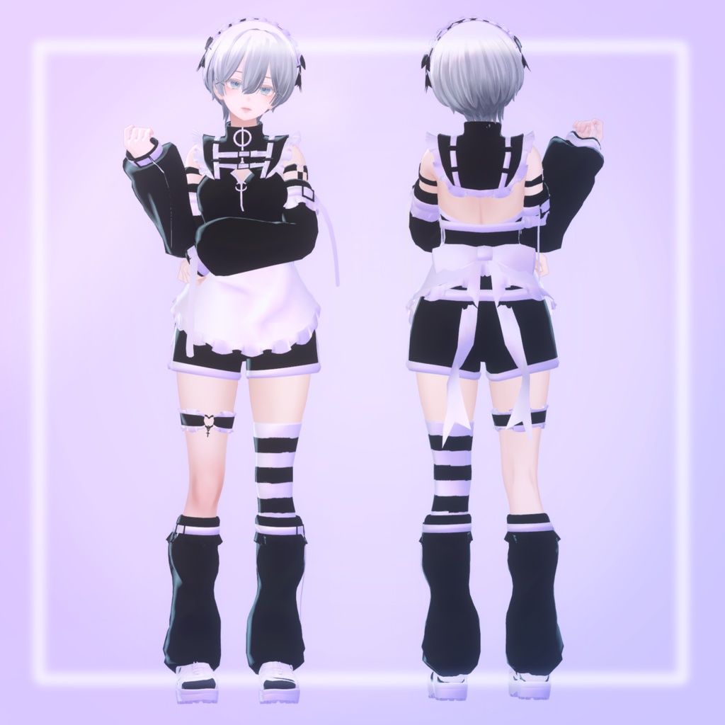 【13アバター対応】えんじぇりっくじゃーじ【天使界隈水着】