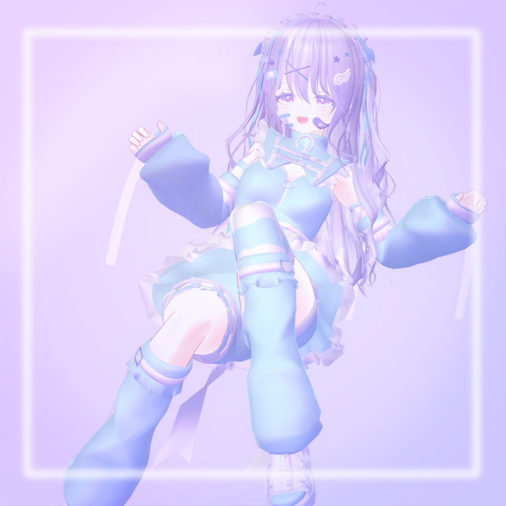 【13アバター対応】えんじぇりっくじゃーじ【天使界隈水着】