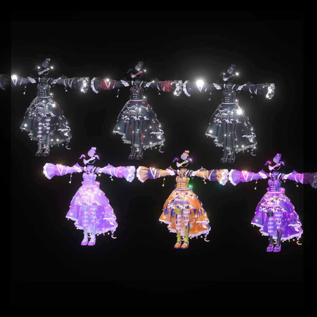 【8アバター対応】sweetie nightmare