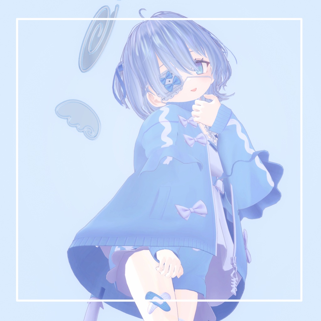 wolf half twin【15アバター対応】