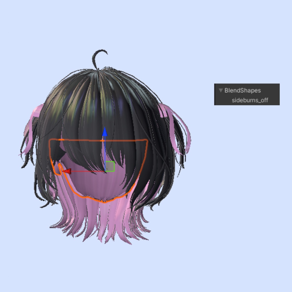 wolf half twin【15アバター対応】