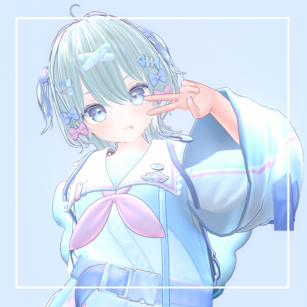 wolf half twin【15アバター対応】