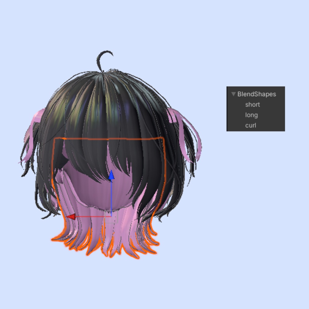 wolf half twin【15アバター対応】