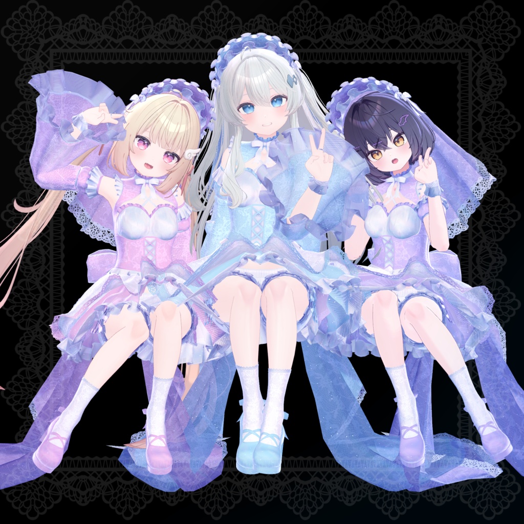 sugary angel【10アバター対応衣装】