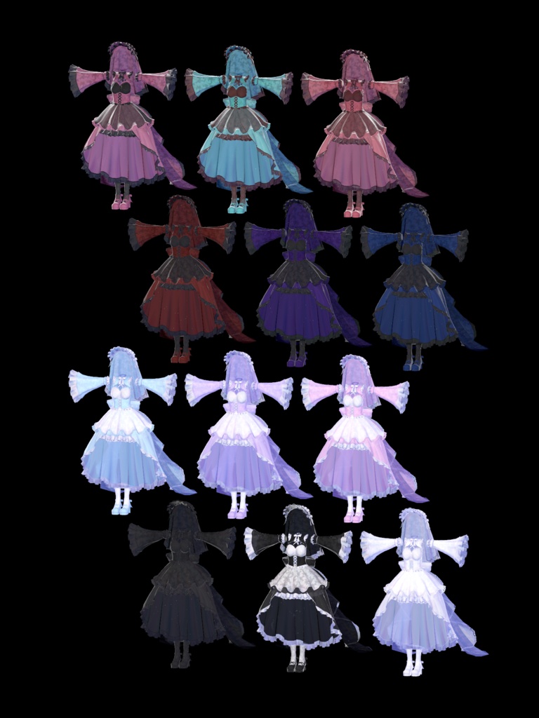 sugary angel【10アバター対応衣装】