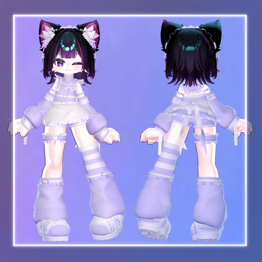 【路地裏のネオ対応】衣装3着セット