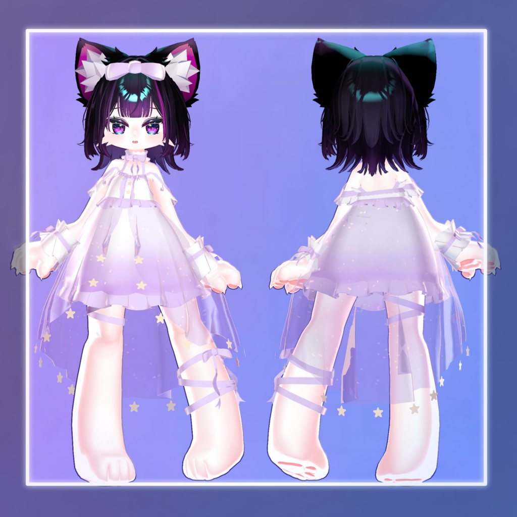 【路地裏のネオ対応】衣装3着セット