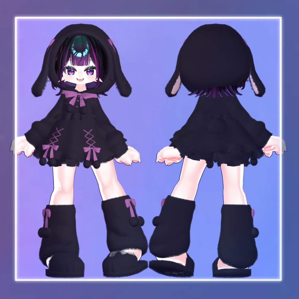 【路地裏のネオ対応】衣装3着セット