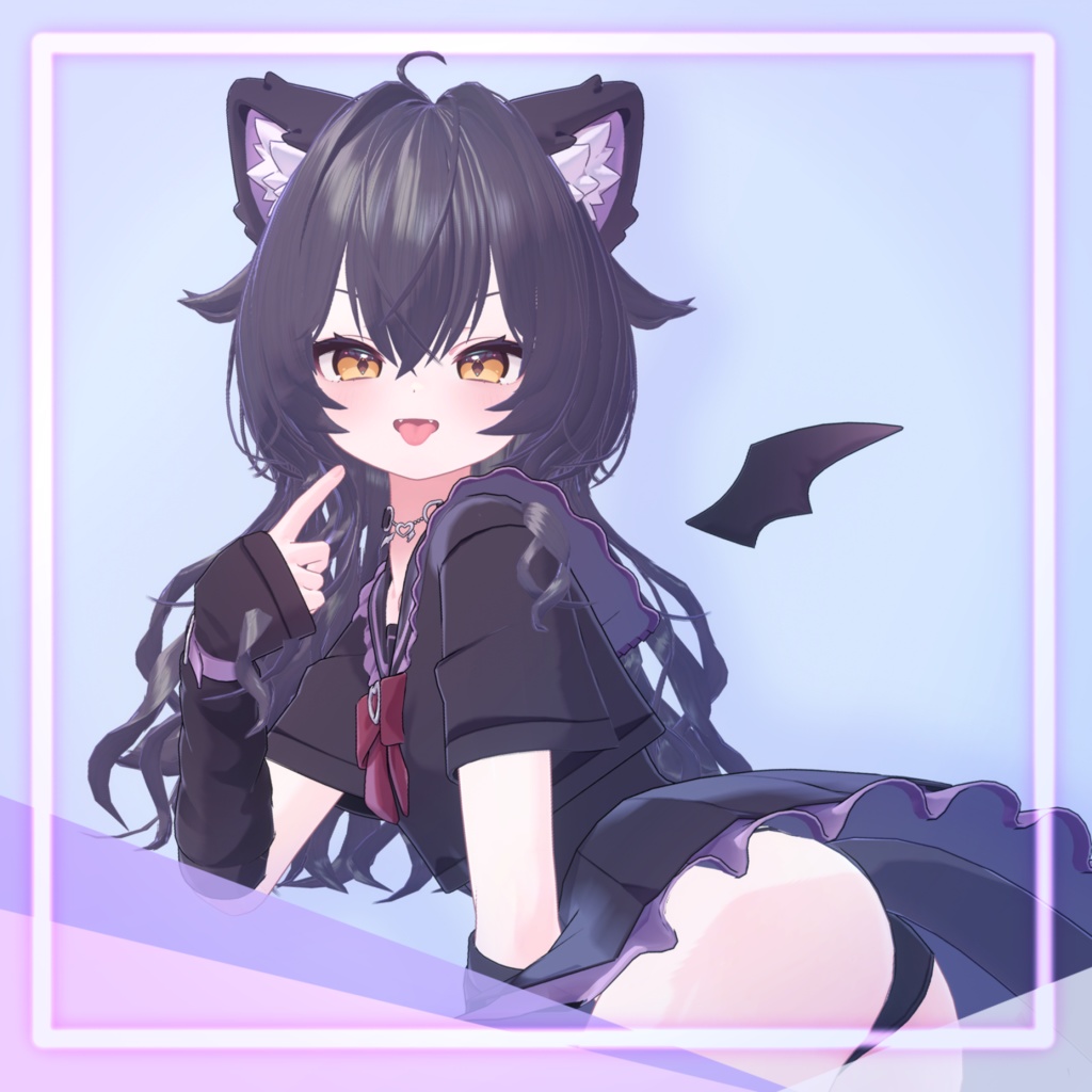 くるくるくらげうるふ【20アバター対応髪型】