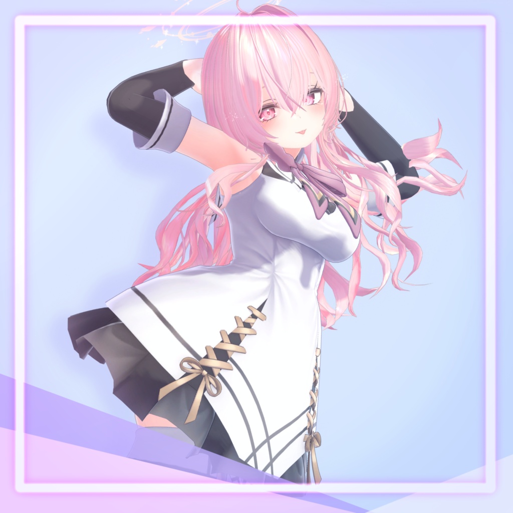 くるくるくらげうるふ【20アバター対応髪型】