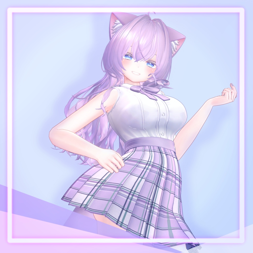 くるくるくらげうるふ【20アバター対応髪型】