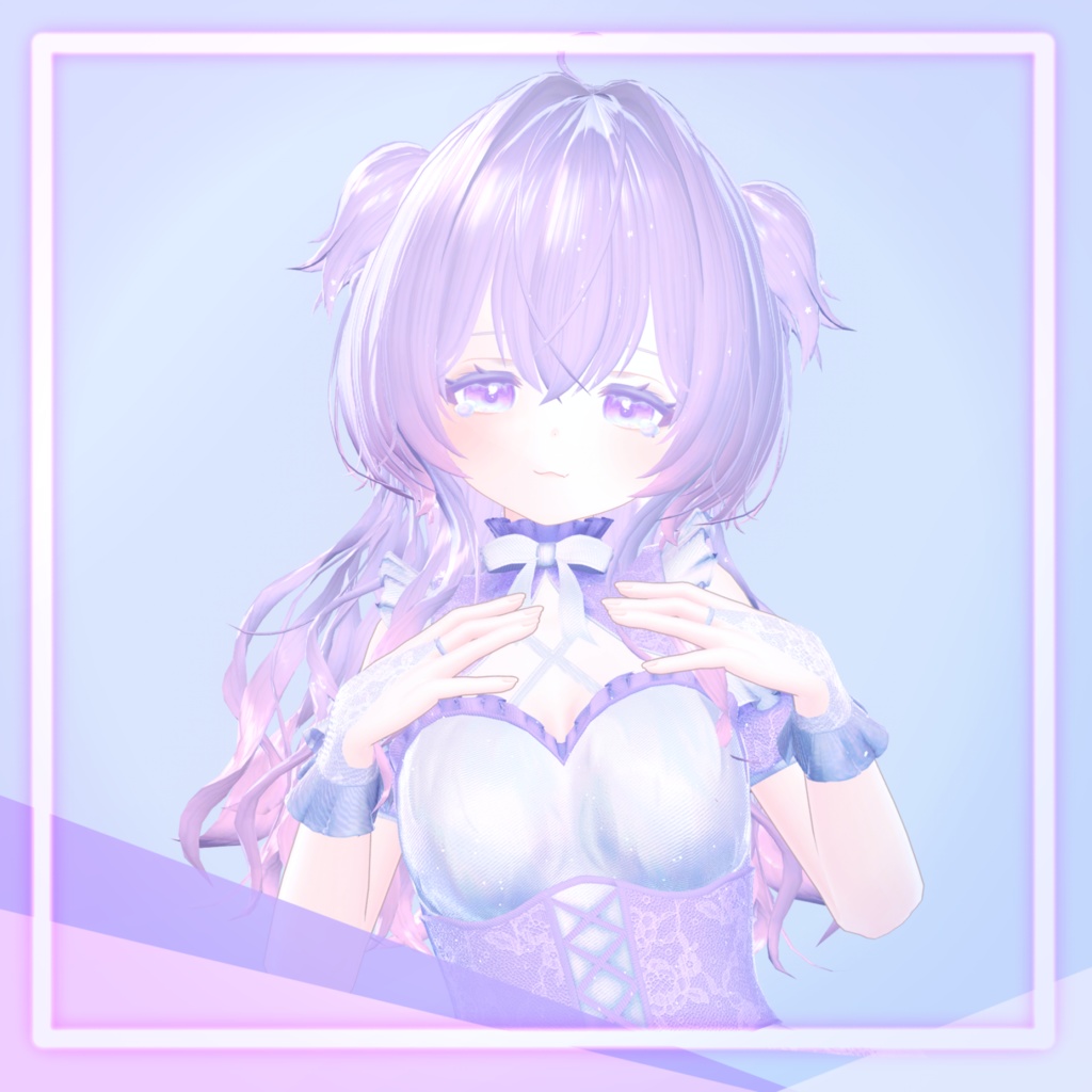 くるくるくらげうるふ【20アバター対応髪型】