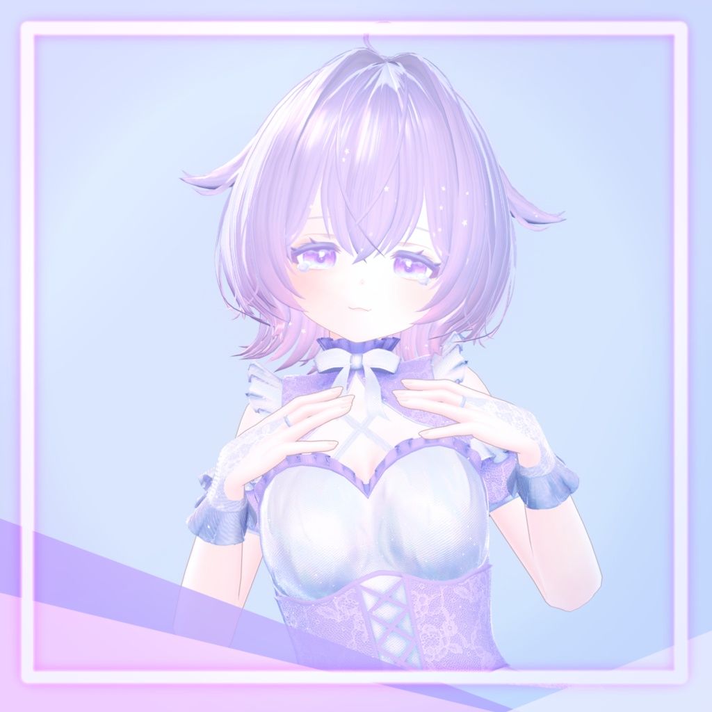 くるくるくらげうるふ【20アバター対応髪型】