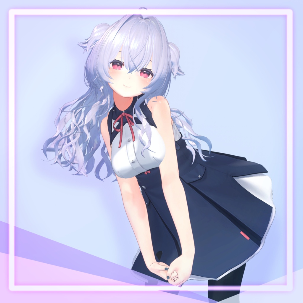 くるくるくらげうるふ【20アバター対応髪型】