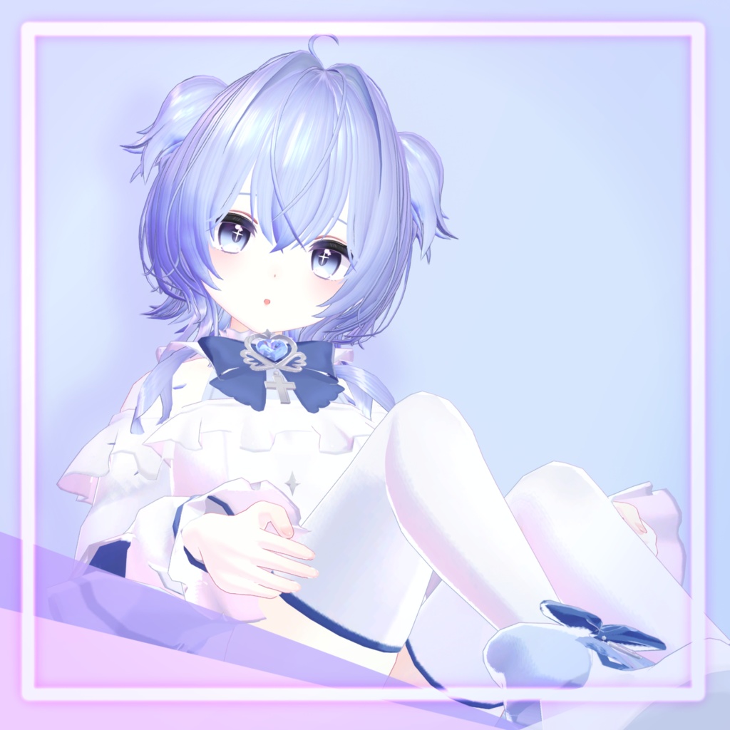 くるくるくらげうるふ【20アバター対応髪型】