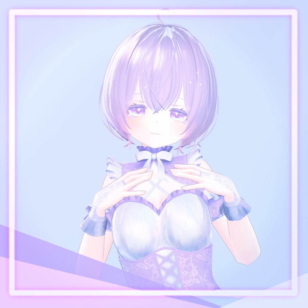 くるくるくらげうるふ【20アバター対応髪型】