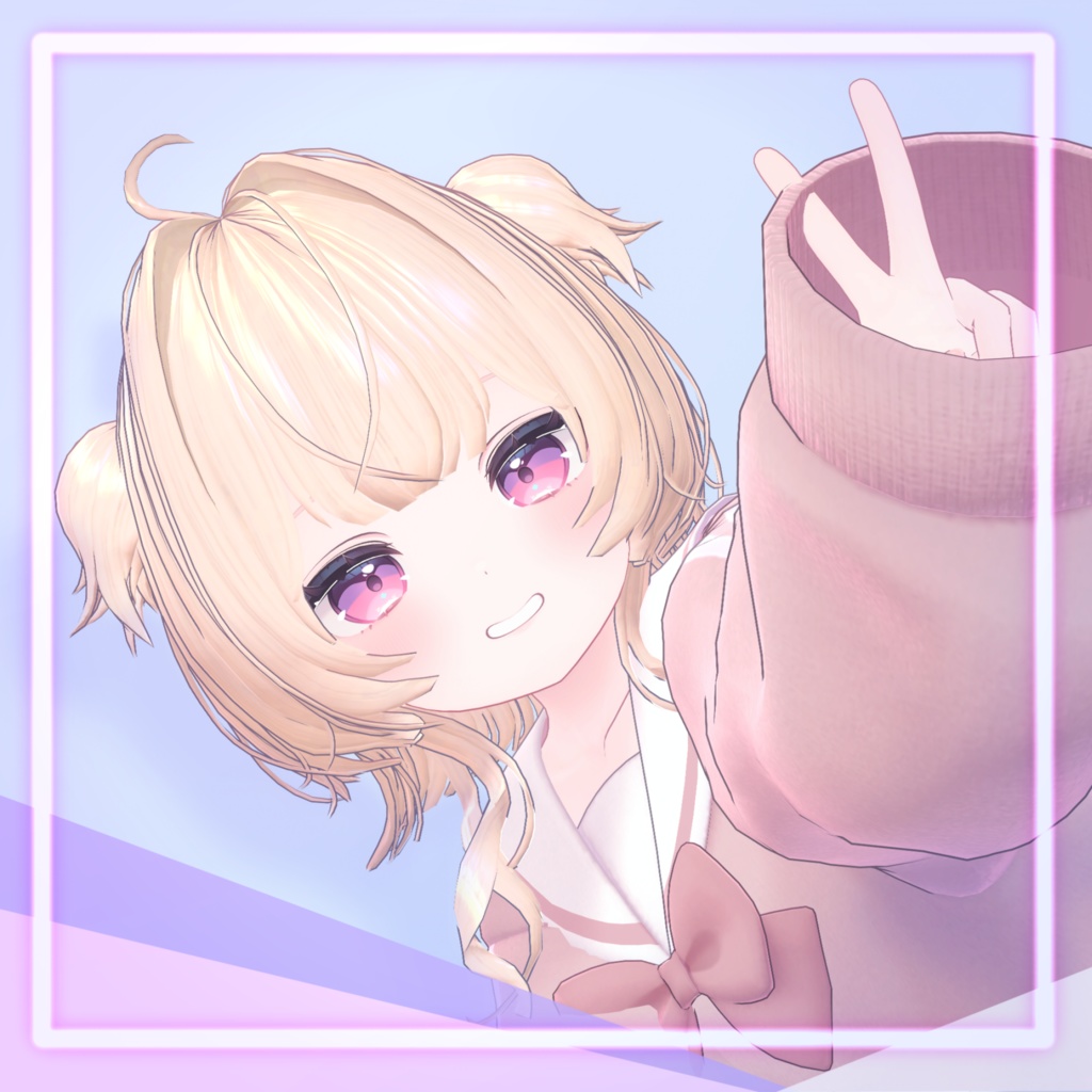 くるくるくらげうるふ【20アバター対応髪型】