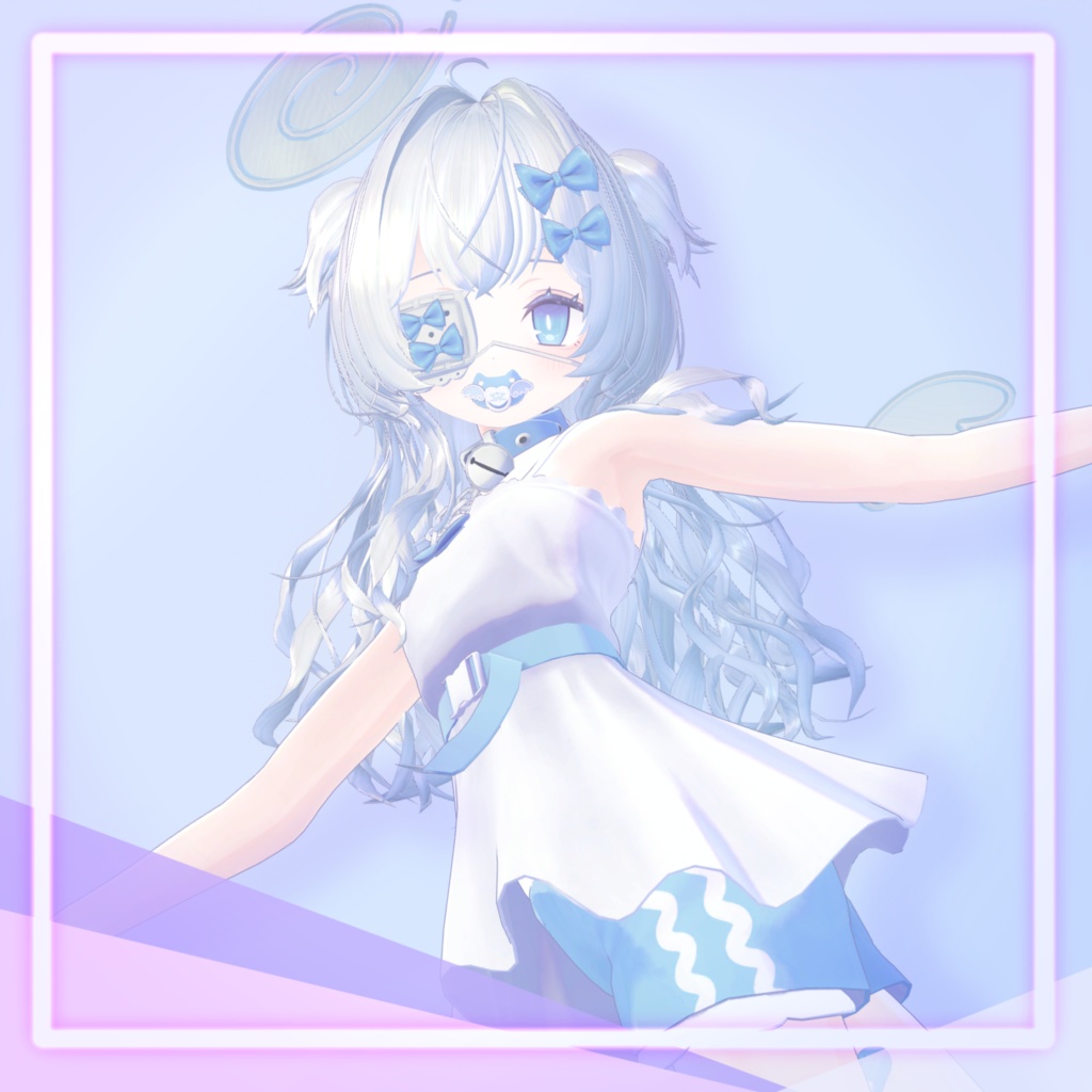 くるくるくらげうるふ【20アバター対応髪型】