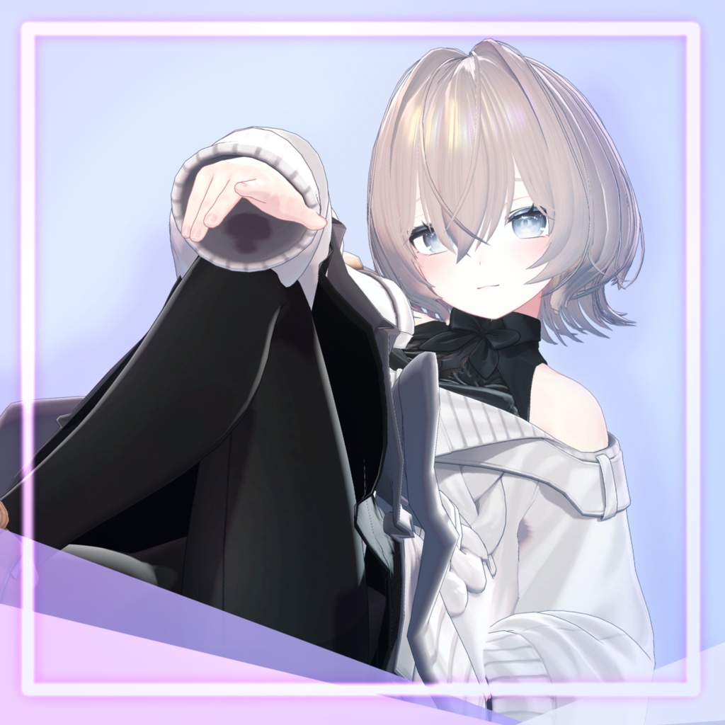 くるくるくらげうるふ【20アバター対応髪型】