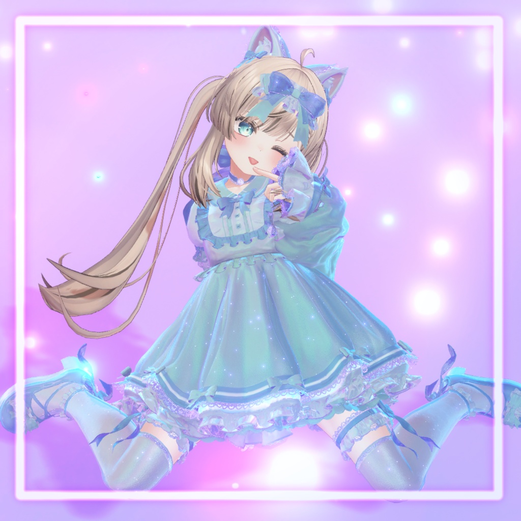 【23アバター対応】Meow×2 dolly dream【みゃう×2どーりぃどりーむ】