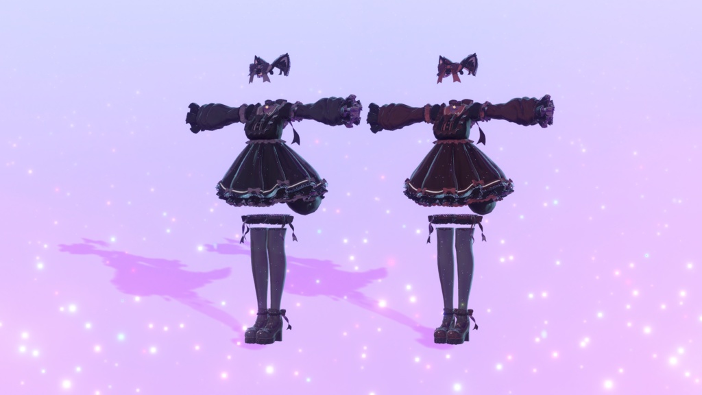 【23アバター対応】Meow×2 dolly dream【みゃう×2どーりぃどりーむ】