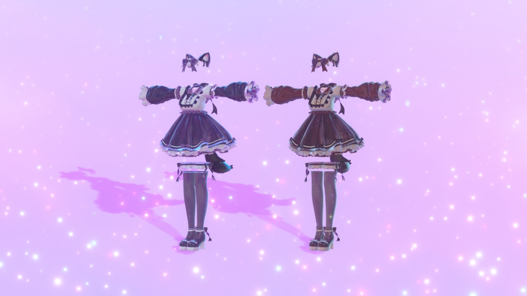 【23アバター対応】Meow×2 dolly dream【みゃう×2どーりぃどりーむ】