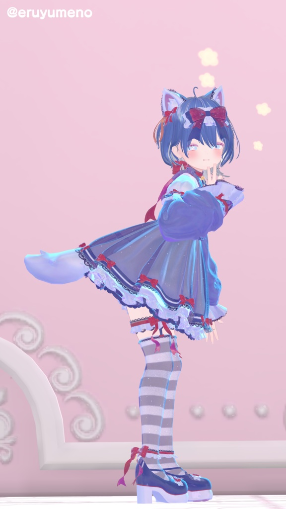 【23アバター対応】Meow×2 dolly dream【みゃう×2どーりぃどりーむ】