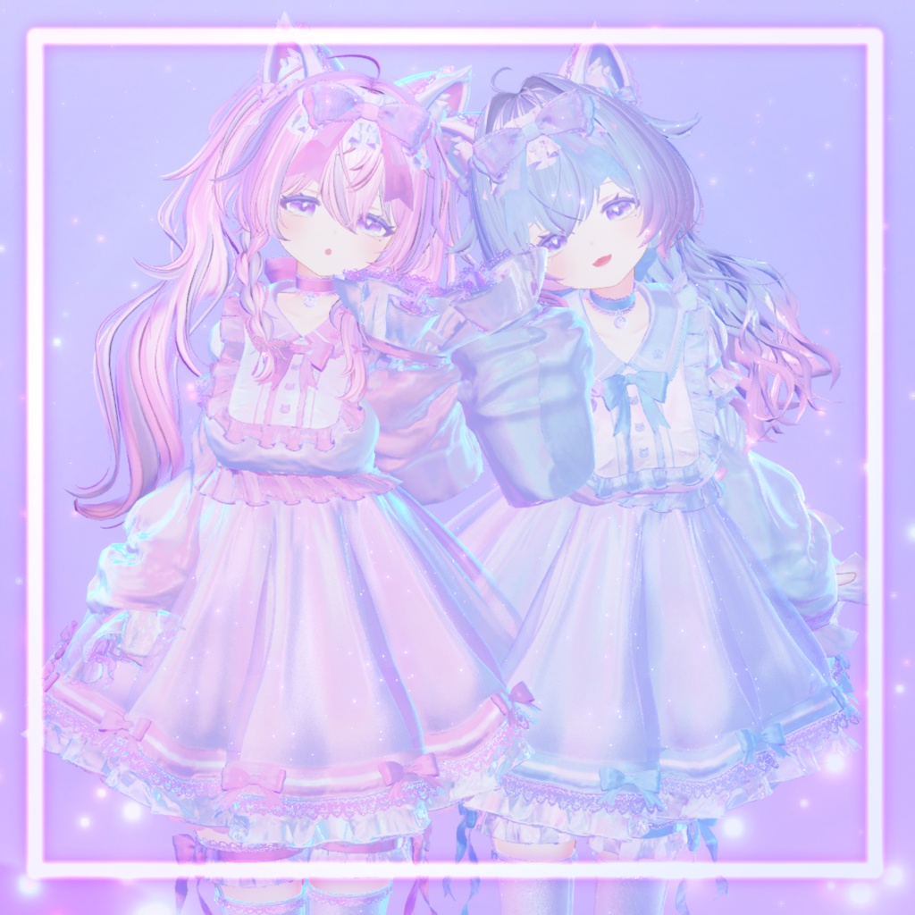 【23アバター対応】Meow×2 dolly dream【みゃう×2どーりぃどりーむ】
