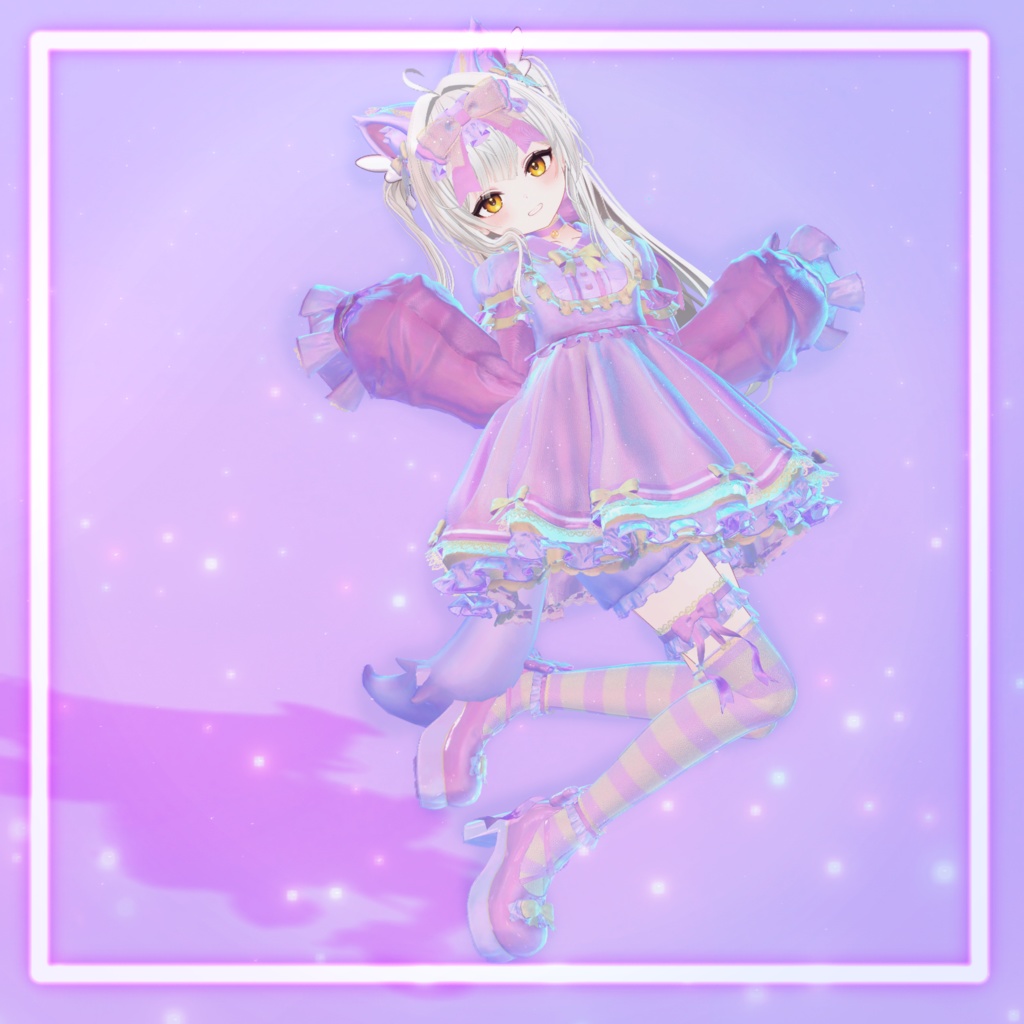 【23アバター対応】Meow×2 dolly dream【みゃう×2どーりぃどりーむ】