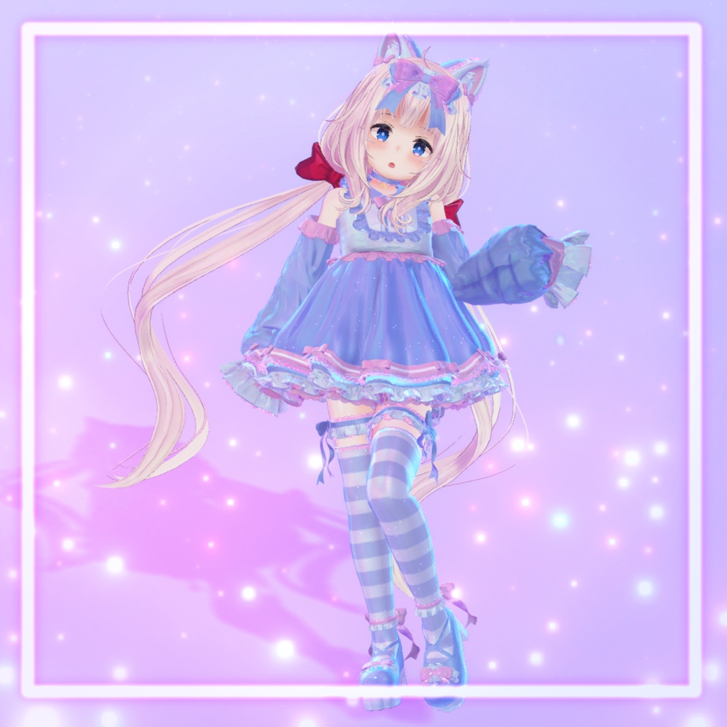 【23アバター対応】Meow×2 dolly dream【みゃう×2どーりぃどりーむ】