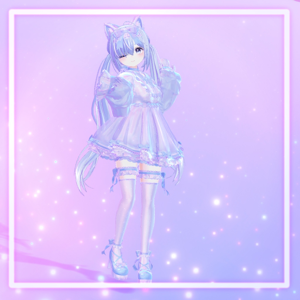 【23アバター対応】Meow×2 dolly dream【みゃう×2どーりぃどりーむ】