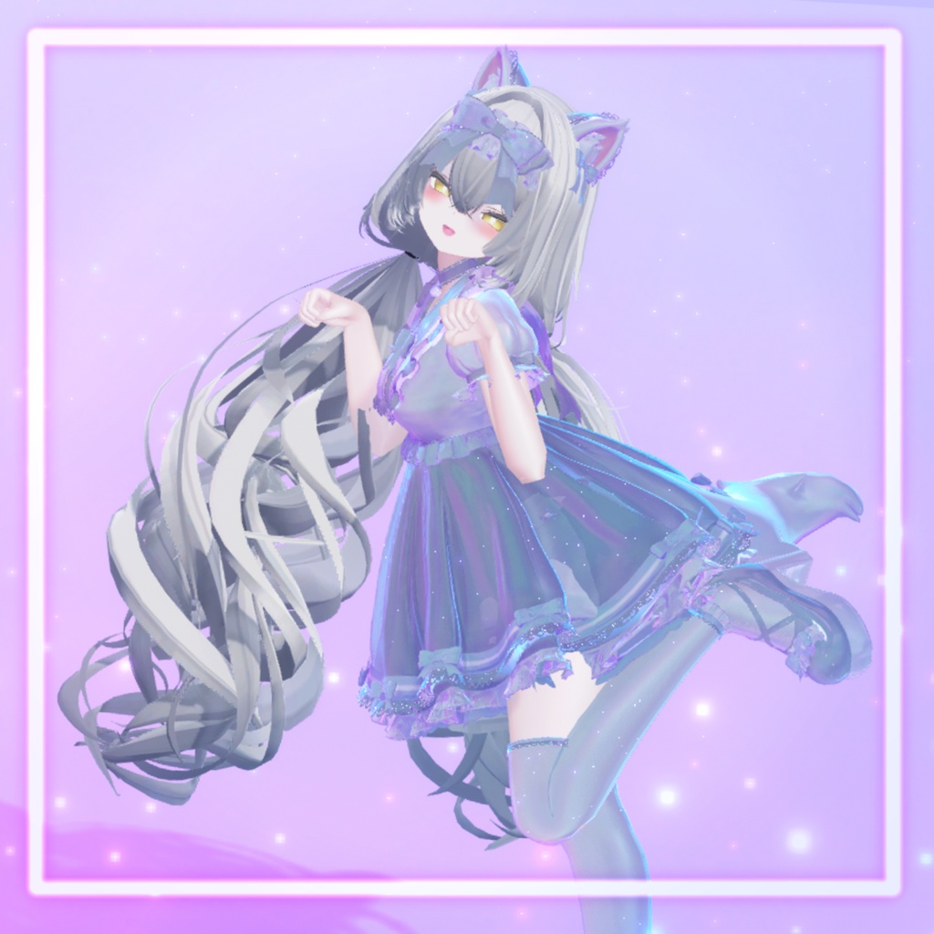 【23アバター対応】Meow×2 dolly dream【みゃう×2どーりぃどりーむ】