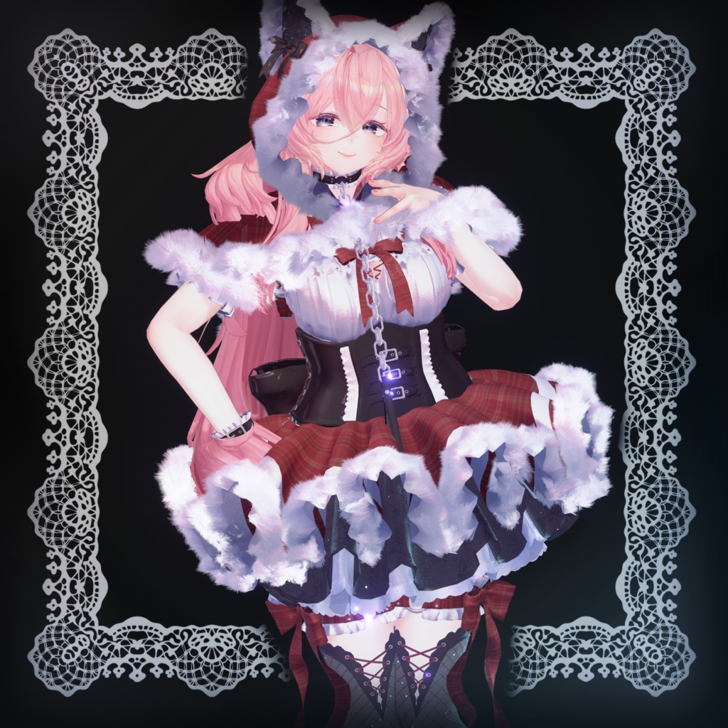 【🎄クリスマスセール🎄】Crimson lupus【クリムゾン ルプス】