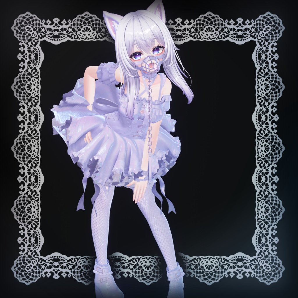 【12アバター対応】Crimson lupus【クリムゾン ルプス】