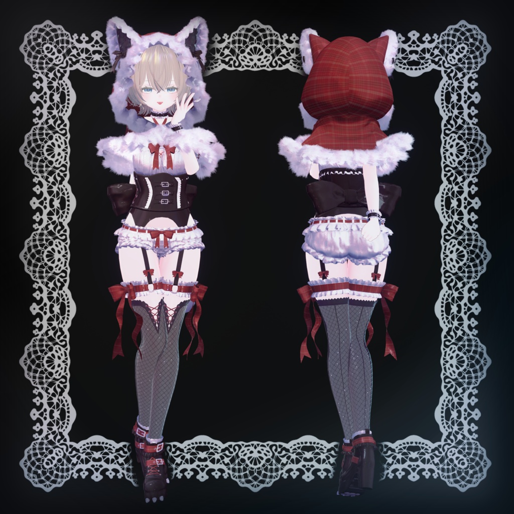 【🎄クリスマスセール🎄】Crimson lupus【クリムゾン ルプス】