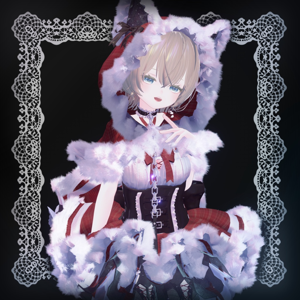 【🎄クリスマスセール🎄】Crimson lupus【クリムゾン ルプス】