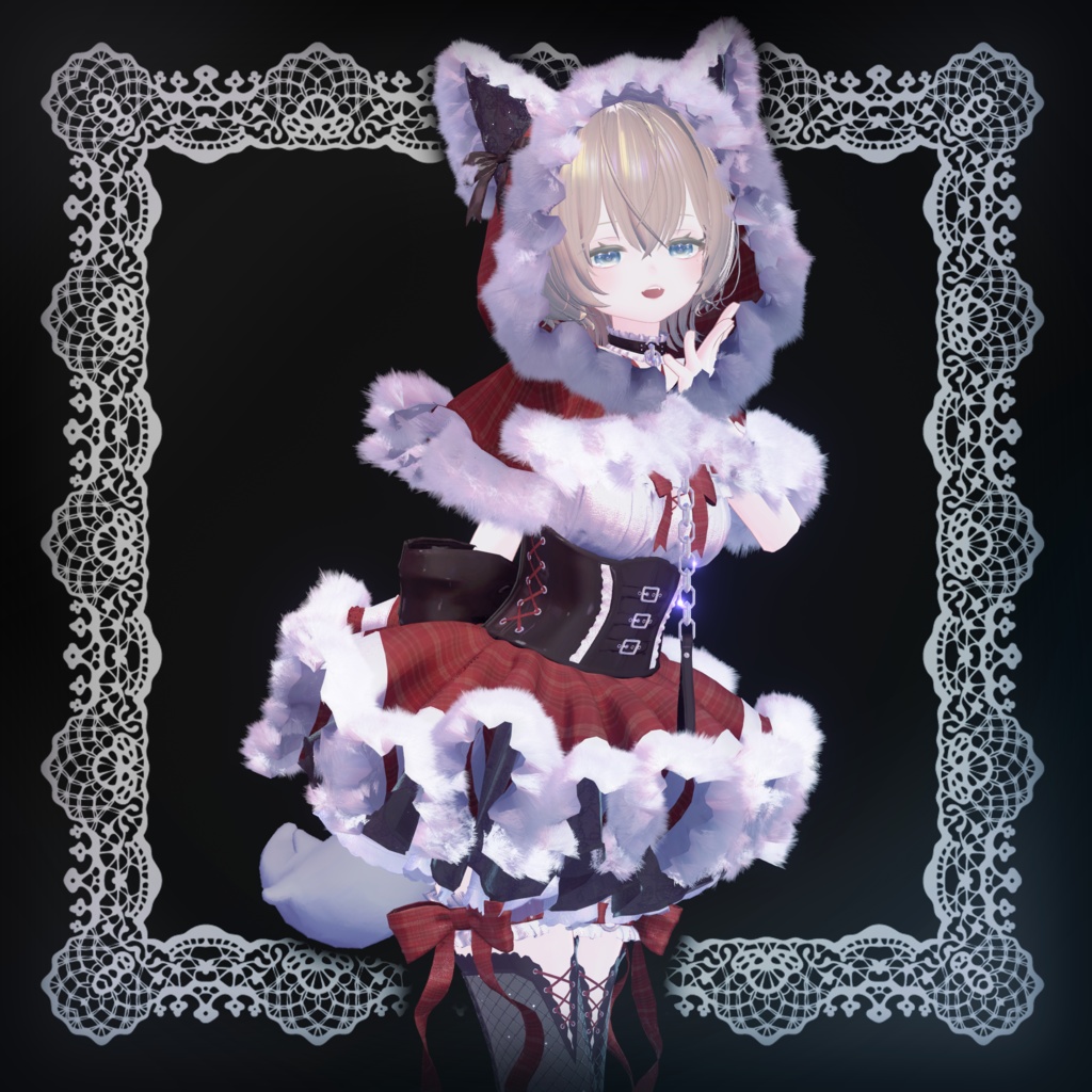 【🎄クリスマスセール🎄】Crimson lupus【クリムゾン ルプス】