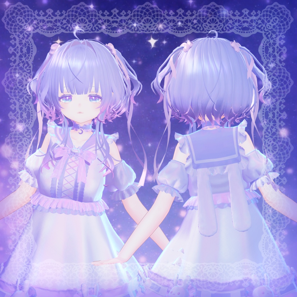 【16アバター対応】ふんわりまどろみヘア【セール中】